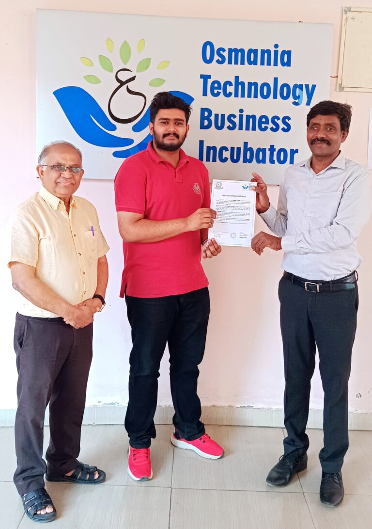 Mr. Asutosh Tripathy (228R1A0572) from CMR Engineering College, Hyderabad completed his web development internship at OTBI.